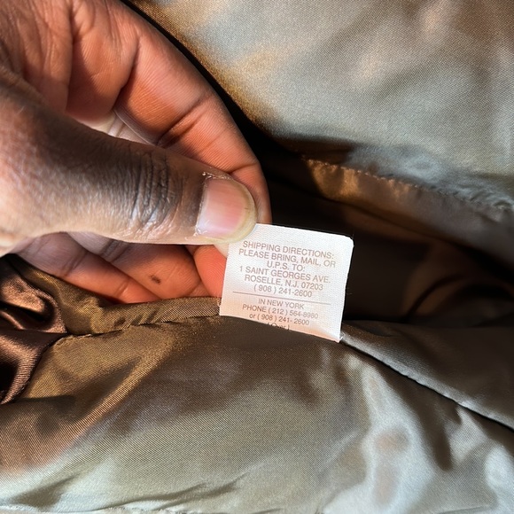 VINTAGE Reed Sportswear Men's Brown Leather jacket - Picture 7 of 11